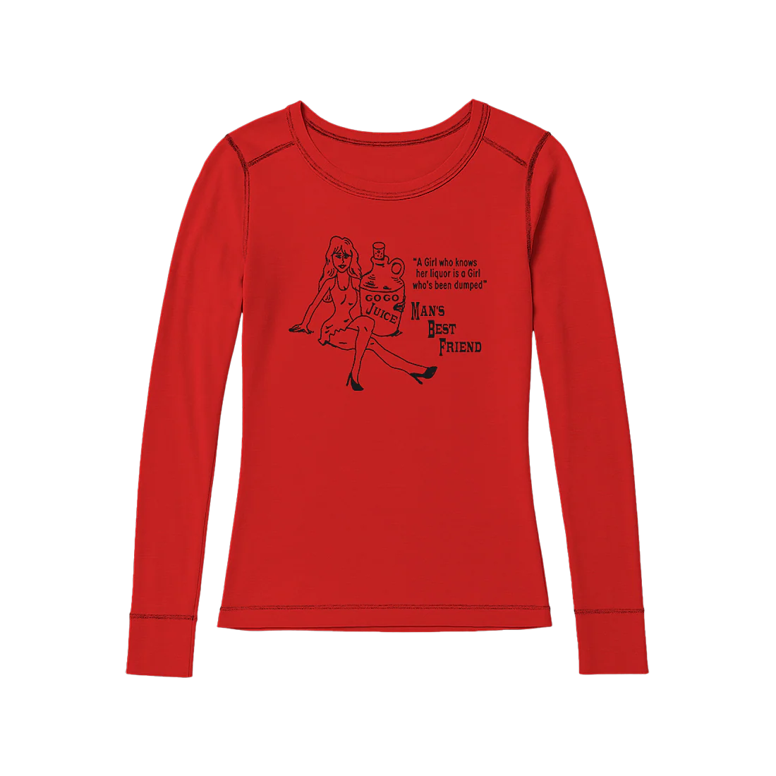 260-girl-who-s-been-dumped-fitted-longsleeve-t-shirt-1.webp Girl Who's Been Dumped Fitted Longsleeve T-Shirt
